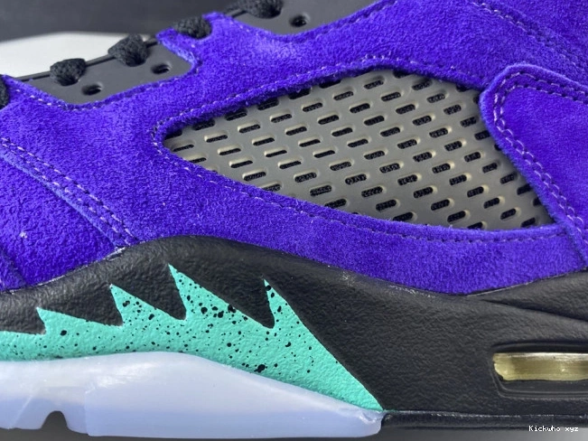 136027-500 Retro Jordan Air Alternate 5 Grape 0804